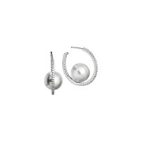 Orecchini Boccadamo Donna Emili in Argento Perla OR670 - OR670